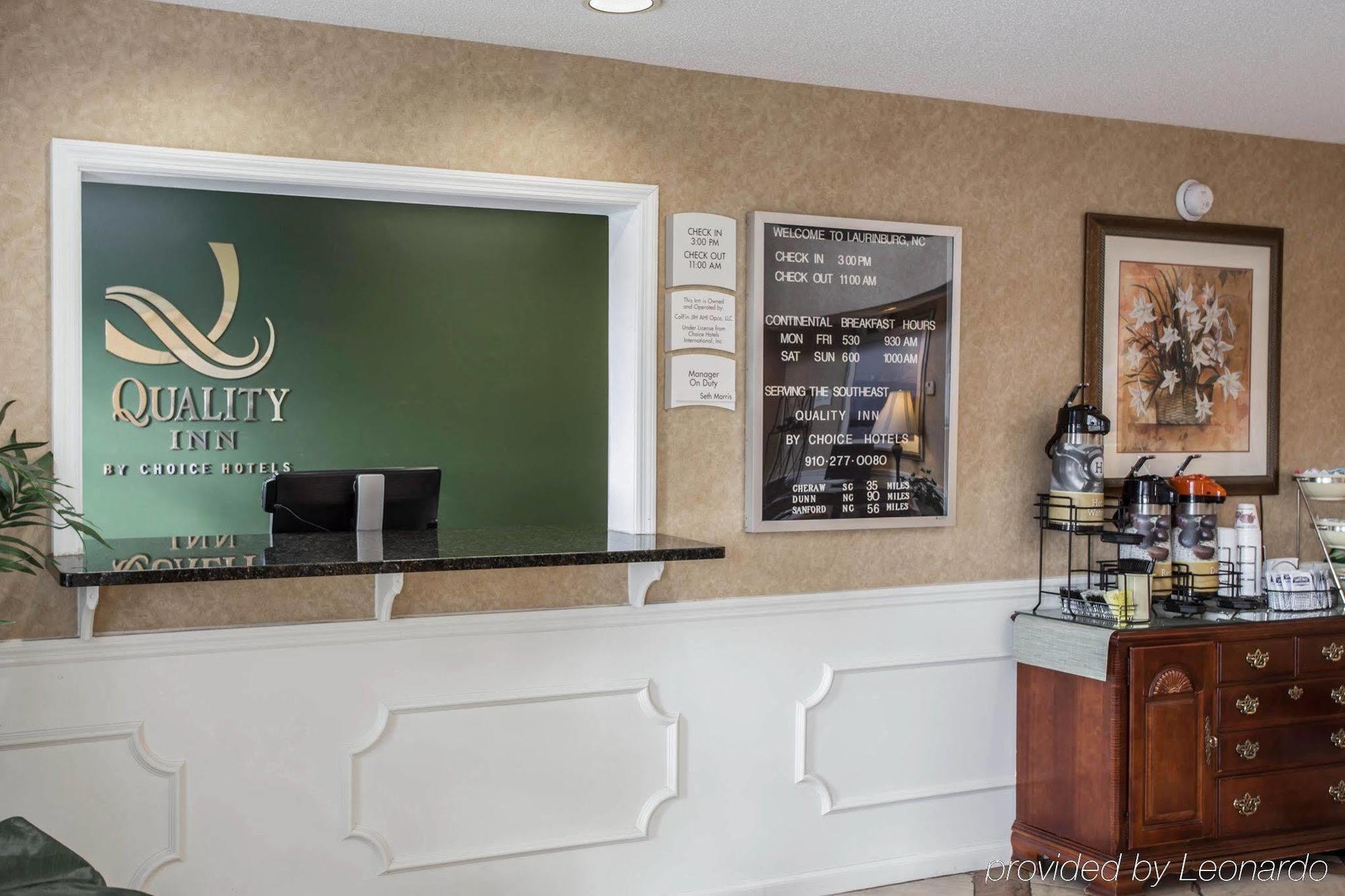 Quality Inn Laurinburg Extérieur photo