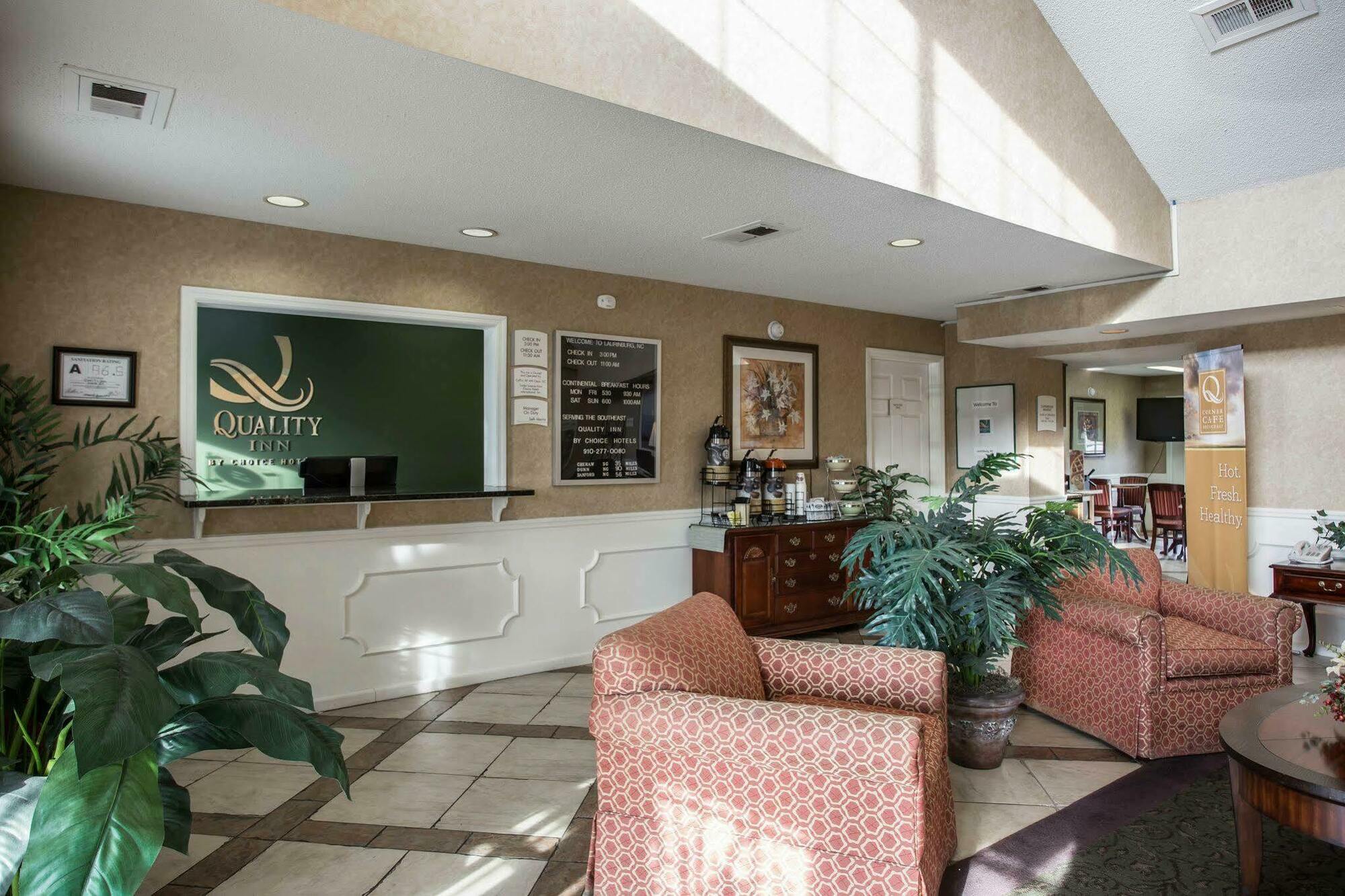 Quality Inn Laurinburg Extérieur photo